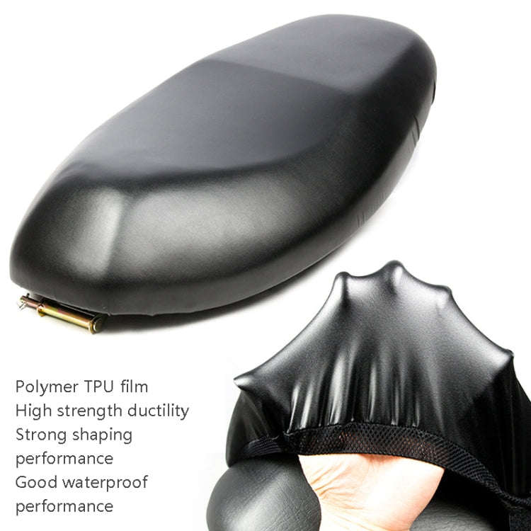 MC1004 Motorcycle Sun Protection Dustproof Rain Seat Cover, Specification: L(Black)