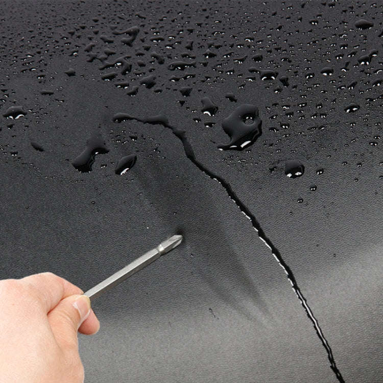 MC1004 Motorcycle Sun Protection Dustproof Rain Seat Cover, Specification: XL(Black)
