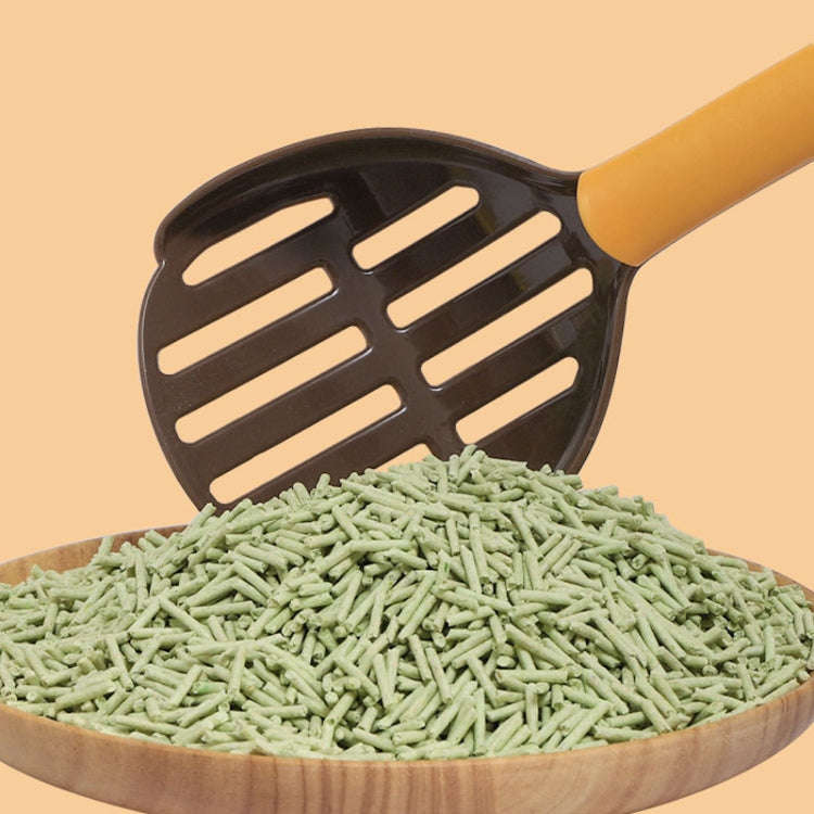 Pet Cat Litter Shovel Cat Poop Cleaning Tool(Gray + Green)