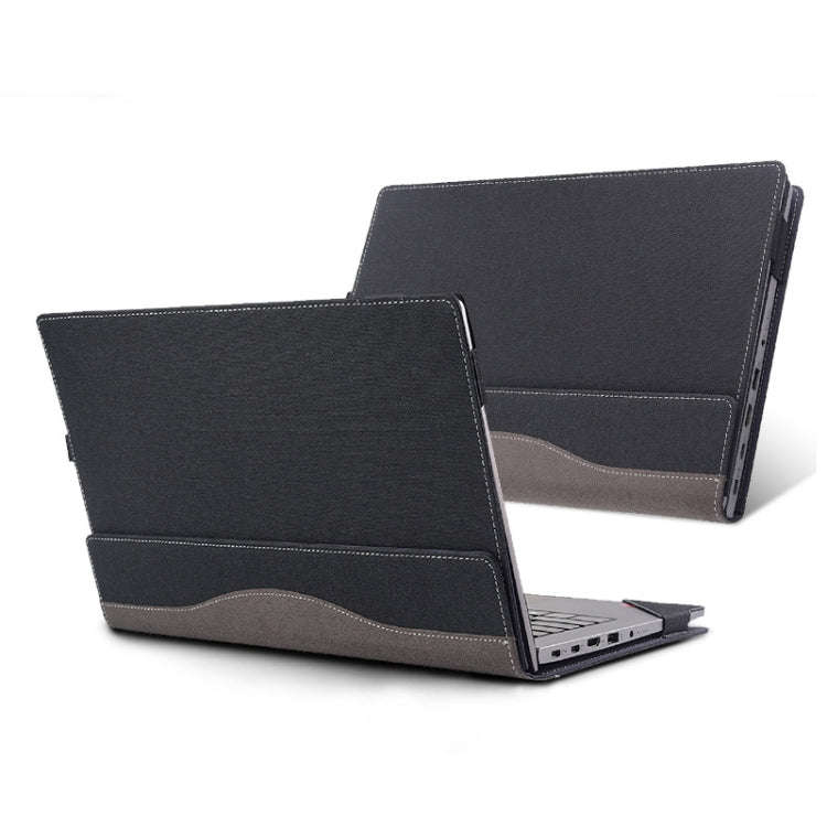 Laptop Leather Anti-Fall Protective Case For HP Envy 13-AQ Ad Ah(Dark Gray)