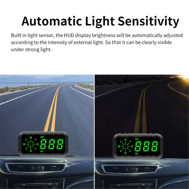 C3010 Car Head-up Display Speed Alarm(English Version)