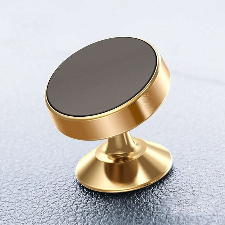 Car Mobile Phone Navigation Bracket(Sitting (Gold))