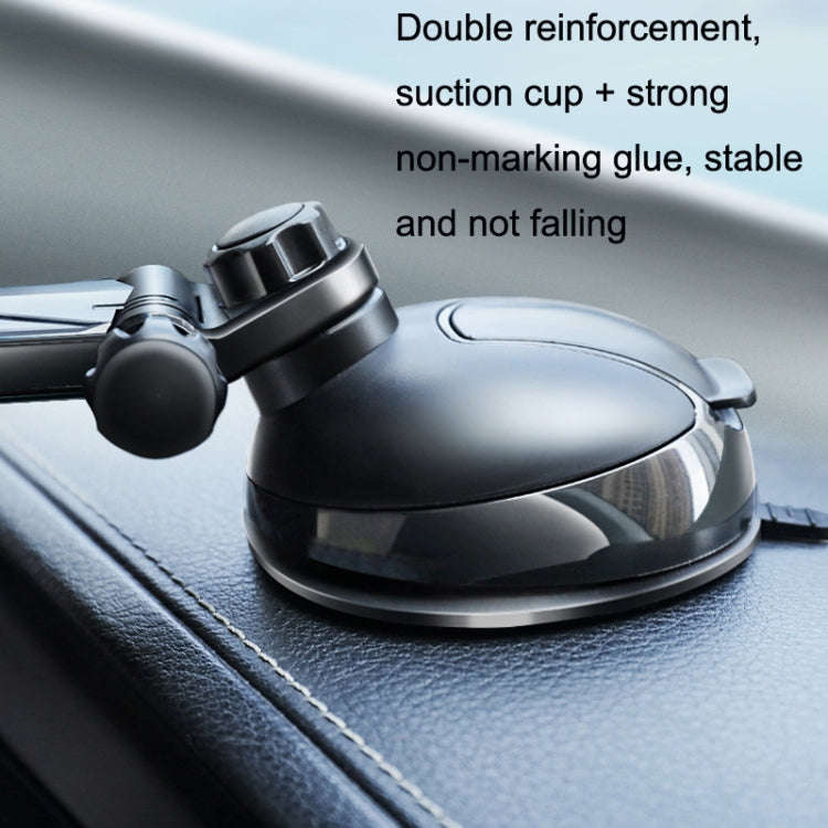 093 Car Navigation Dashboard Windshield Car Phone Holder(Blue)