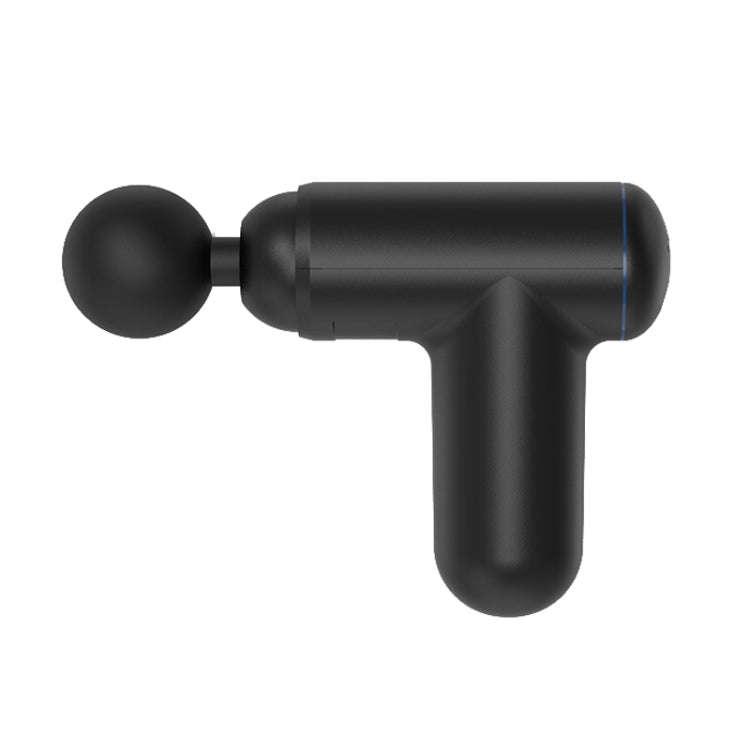J12A Mini Vibrating Massage Button Type Fascia Gun, Specification: Black