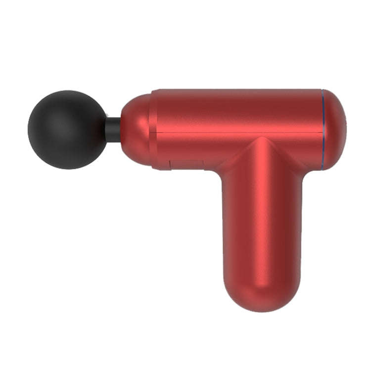 J12A Mini Vibrating Massage Button Type Fascia Gun, Specification: Red