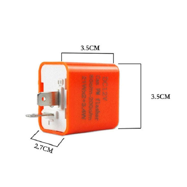 Motorcycle LED Turn Signal Relay(Elegant Black)