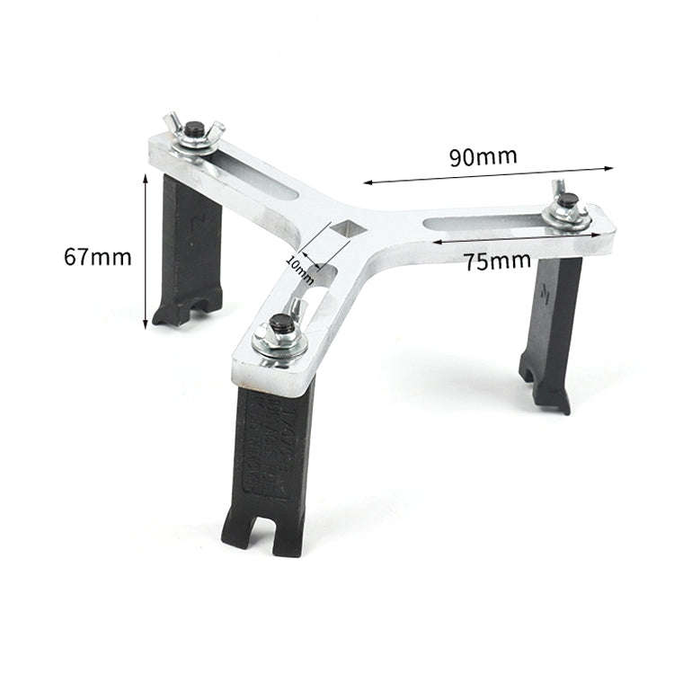 Adjustable Universal Fuel Tank Cap Removal Tool, Style: 3-claw Type