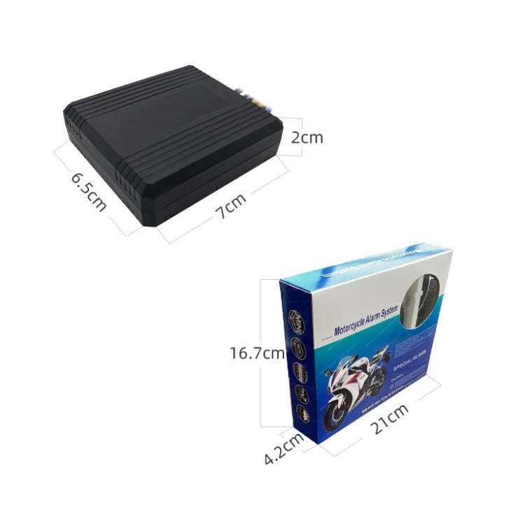 YL-B009 Motorcycle One-Way Remote Control Anti-Theft Alarm