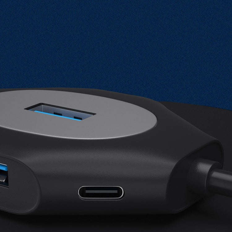 2 PCS PD Fast Charging Multi-Port USB Docking Station, Number of interfaces: T1303 Type-C to PD3....