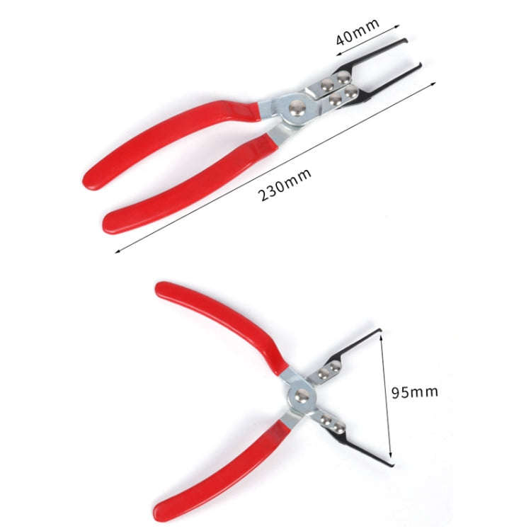 2 PCS Automotive Relay Extraction Pliers(Red)