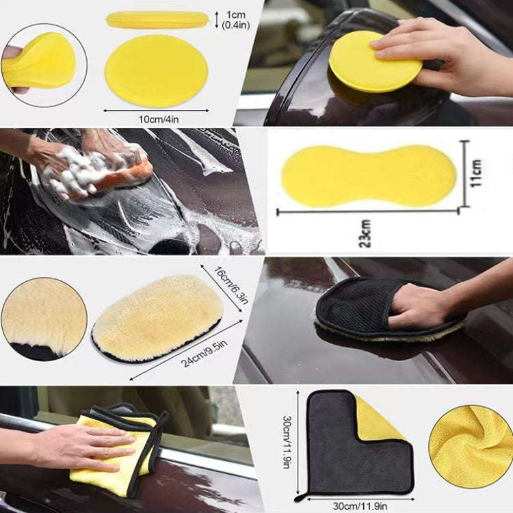 19 PCS / Set Car Wheel Cleaning Brush Interior Detail Brush