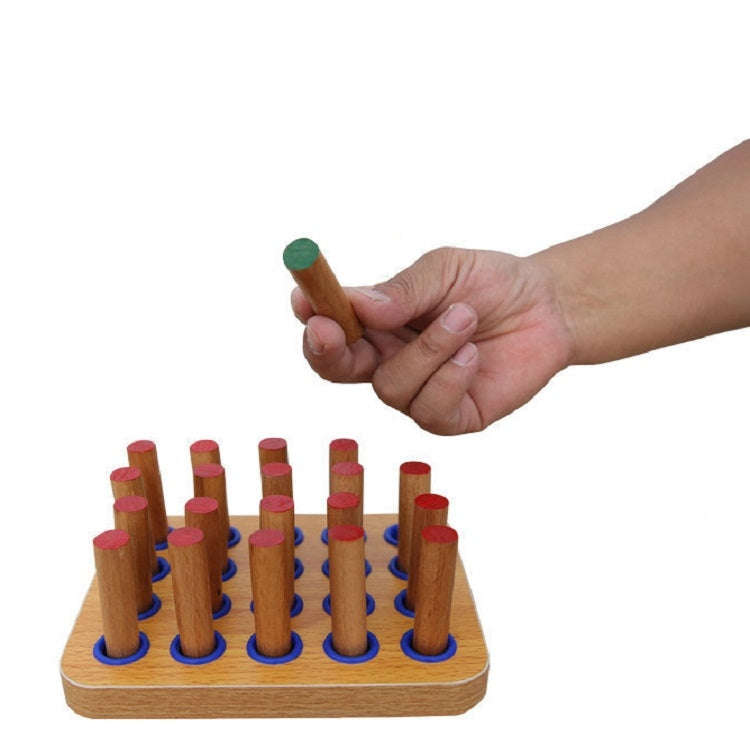 Small Rehabilitation Training Wooden Board Finger Function Exercise Equipment, Specification: Small