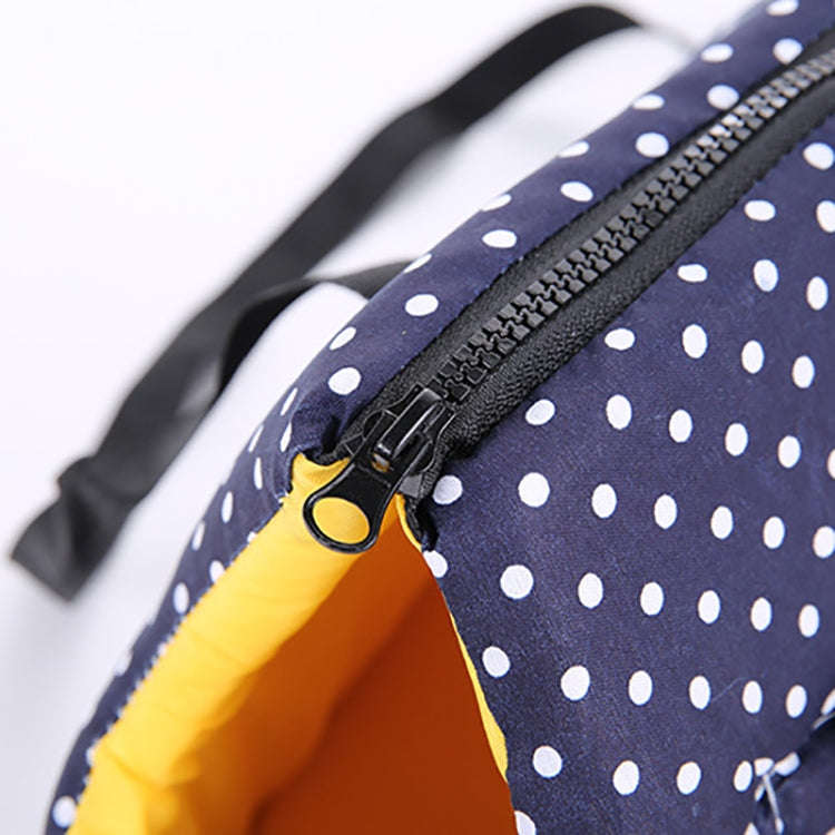 Soft Pet Backpack Dog Cat Shoulder Carrying Outdoor Pet Dog Carrier Bag, Size:S(Blue)