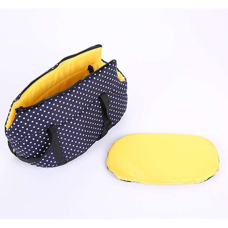 Soft Pet Backpack Dog Cat Shoulder Carrying Outdoor Pet Dog Carrier Bag, Size:S(Blue)