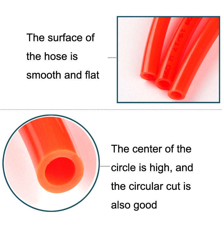 2 PCS Telescopic Plastic High Pressure Air Pump Hose, Length: 9m