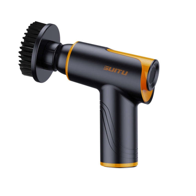 SUITU ST-6602 100W 1800RPM Wireless Car Waxing Machine Car Polishing Machine(Orange)