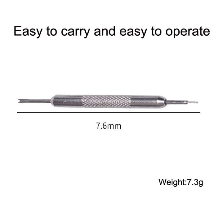 360 PCS / Set with Ear Batch 10-27mm Strap Connecting Shaft Stainless Steel Watch Spring Bar