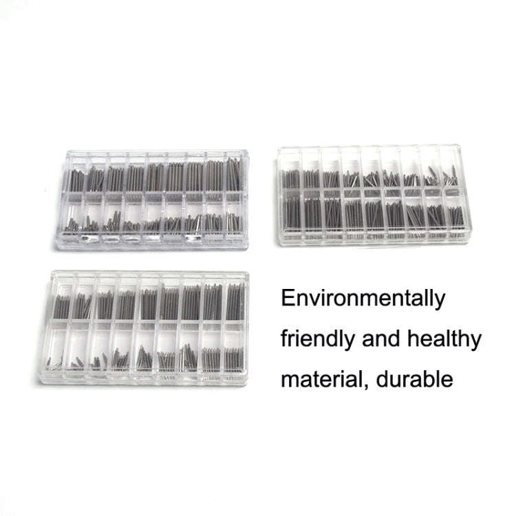 360 PCS / Set with Ear Batch 10-27mm Strap Connecting Shaft Stainless Steel Watch Spring Bar