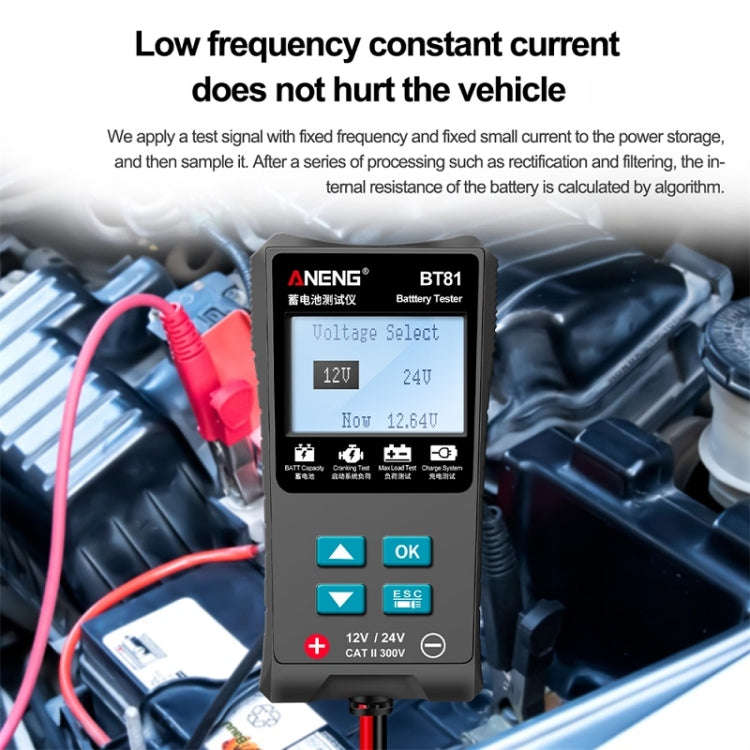 ANENG BT81 12V/24V Battery Internal Resistance Capacity Detector