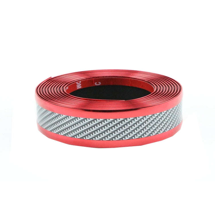 1m Car Bumper Anti-Collision Strip, Color: Two-color Red 3cm