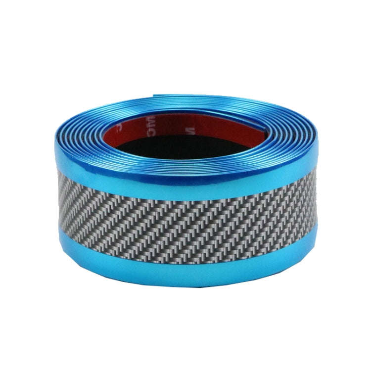 1m Car Bumper Anti-Collision Strip, Color: Two-color Blue 5cm