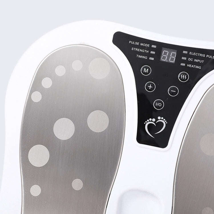 KL-808 EMS Foot Massager Massage Foot Mat Fitness Tilt Pedal,EU Plug With Remote Control