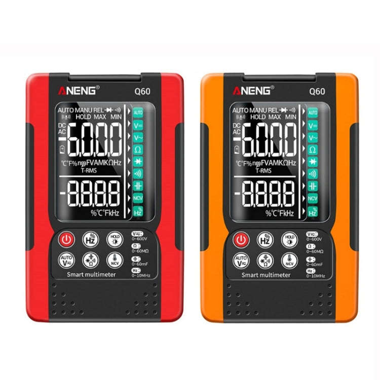 ANENG Automatic Intelligent High Precision Digital Multimeter, Specification: Q60 Intelligent(Ora...