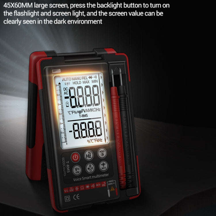 ANENG Automatic Intelligent High Precision Digital Multimeter, Specification: Q60s Voice Control(...