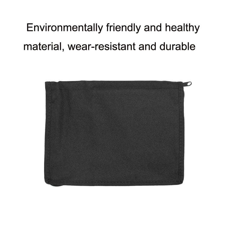 B-L008 Car Oxford Cloth Multi-Pocket Portable File Storage Bag(Black)