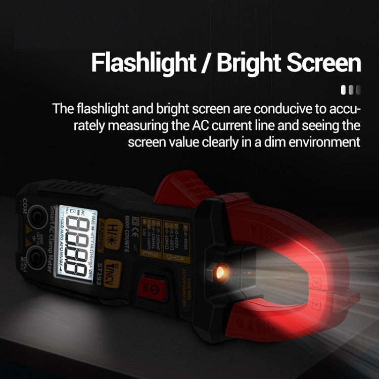 ANENG ST193 Intelligent Automatic Multifunctional AC Clamp Digital Meter