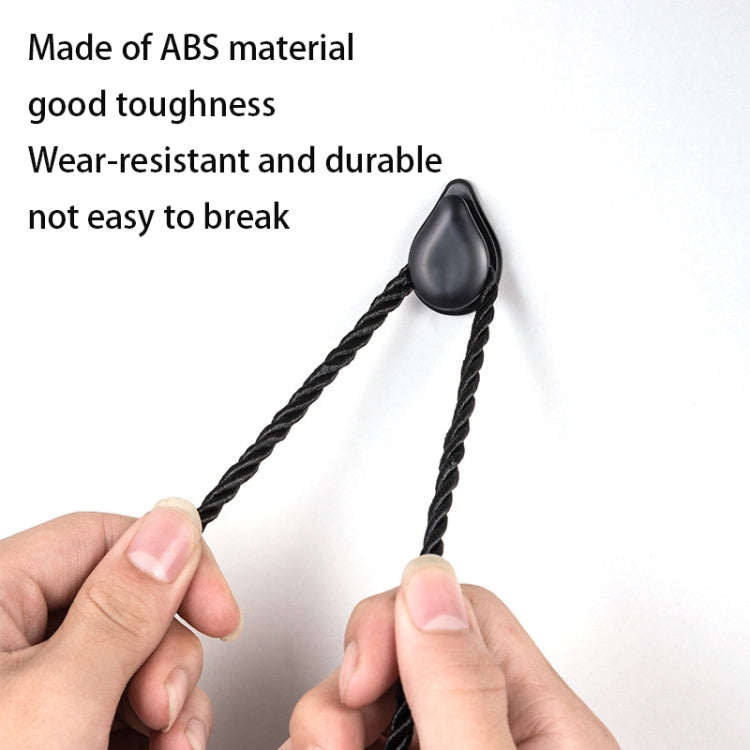 20 PCS F4001 Car Paste Multi-Function Small Hook(Black)