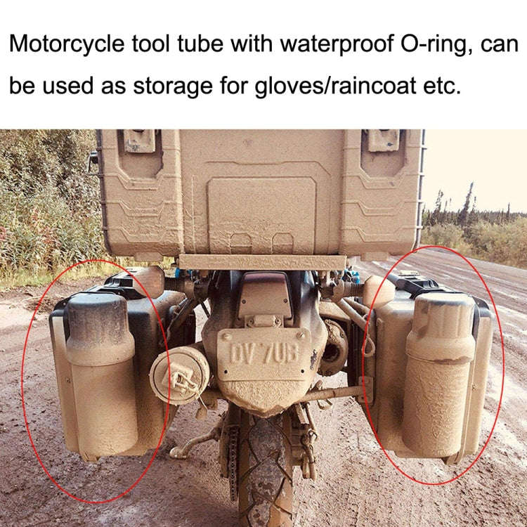 Universal Motorcycle Tool Tube Retrofit Parts, Wide: 84mm