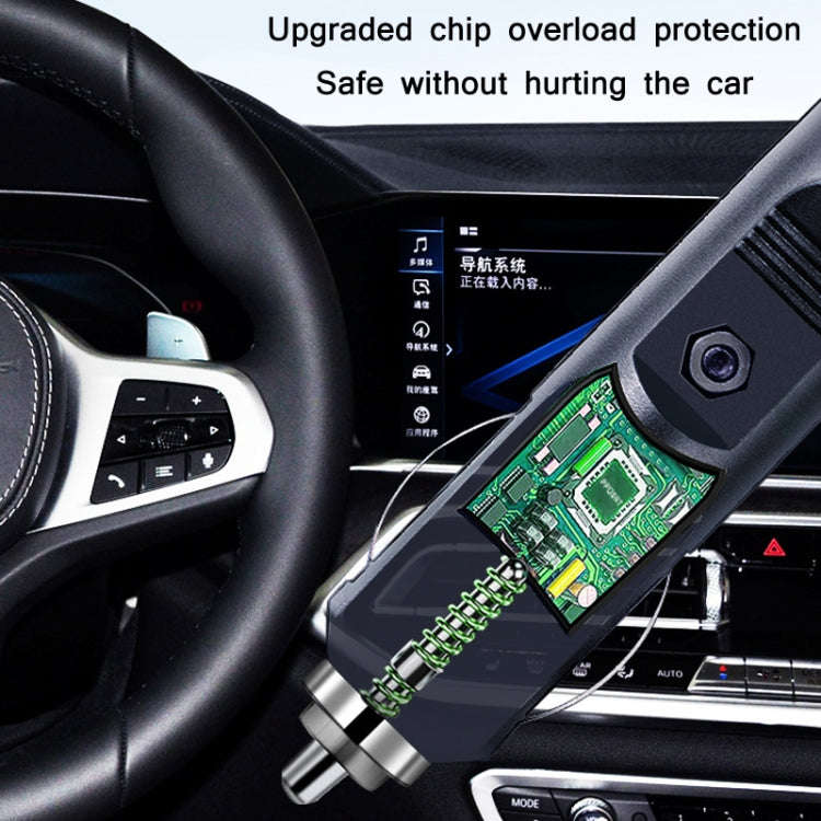Car Portable Digital Display Electric Air Pump, Specification: 2712 Wired Version