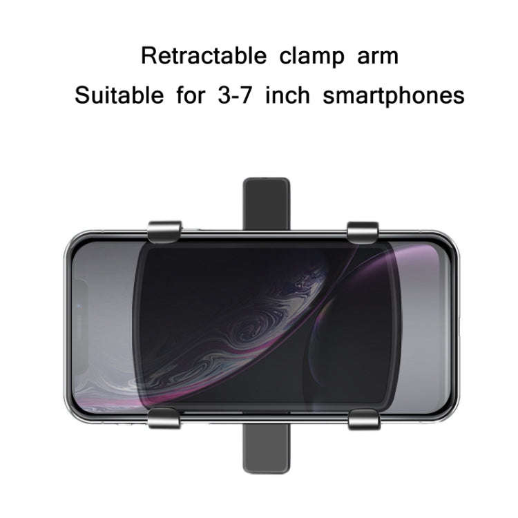 BY-965 Car Dashboard 360 Degree Rotation Navigation Phone Holder(Automatic Lock)