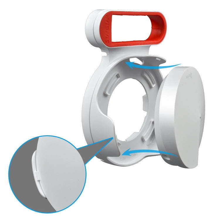 Router Wall Mount Bracket for TP-LINK DECO M5, Specification: For UK Plug(Blue)
