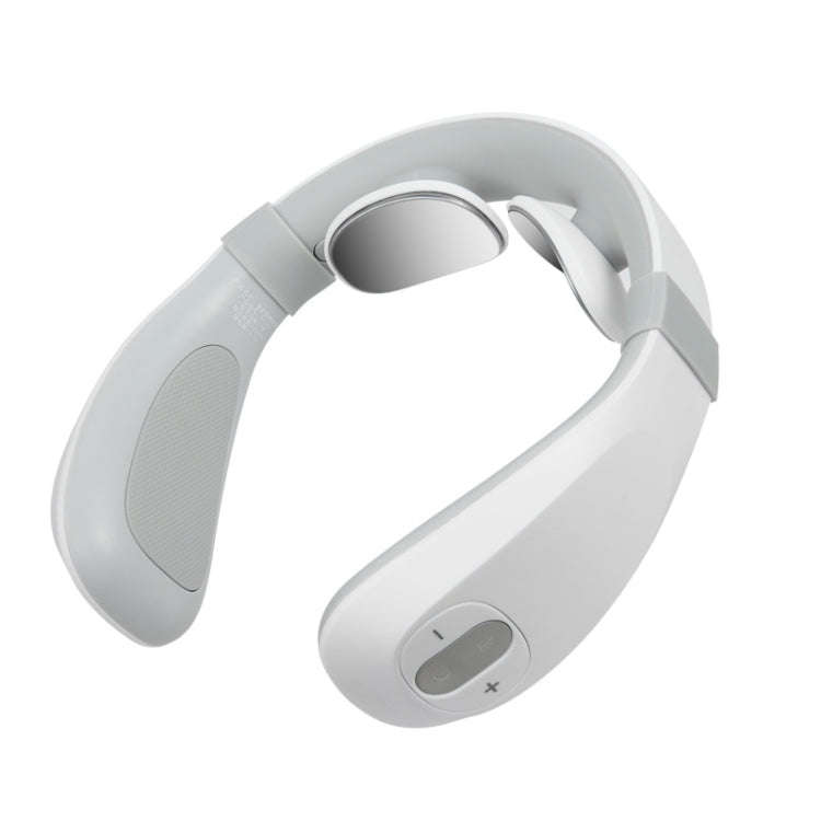 Smart Charging Neck Pulse Cervical Massager, Specification: English(White)