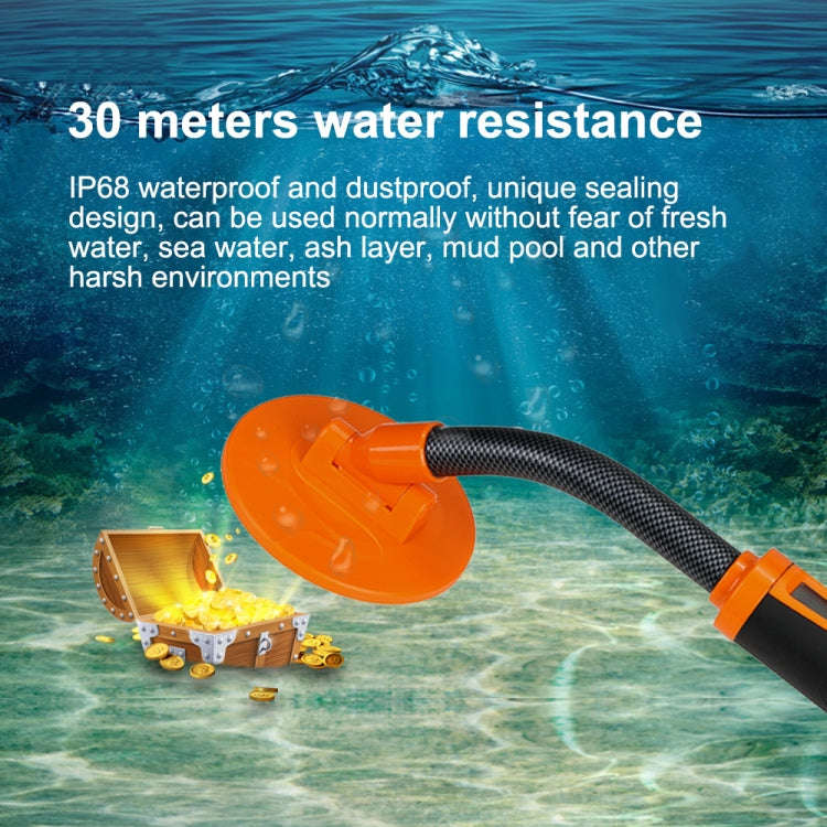 HS-07 Handheld Treasure Hunt Metal Detector Positioning Rod(Orange)