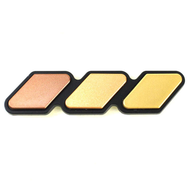 Universal Three-Color Car Sticker(Gold)