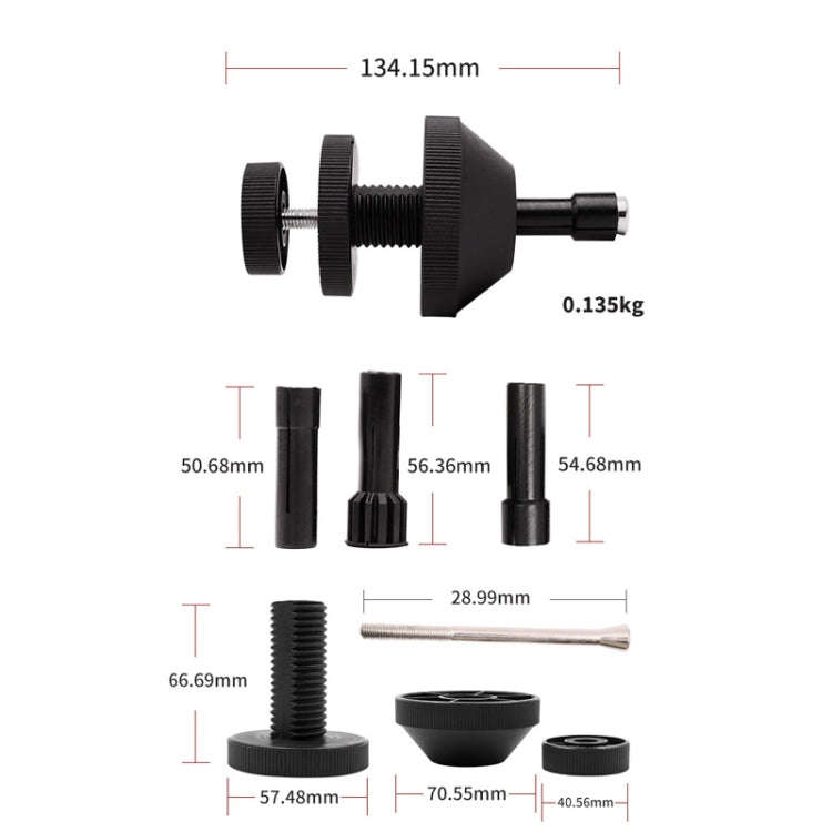 Auto Clutch Hole Tool(Black)