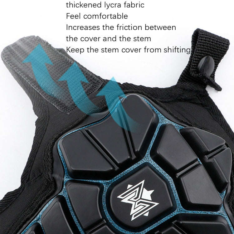 Meroca Children Balance Bike Handle Protective Cover(Black Blue)