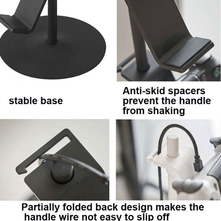 Gamepad Storage Rack Desktop Headphone Storage Rack, Color: 4 Floors Black