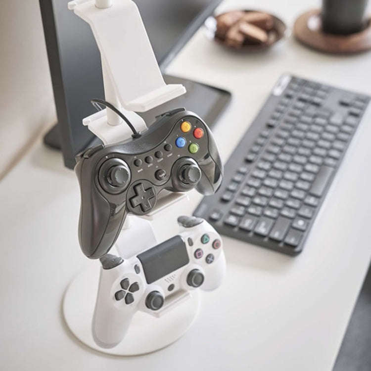 Gamepad Storage Rack Desktop Headphone Storage Rack, Color: 4 Floors Black