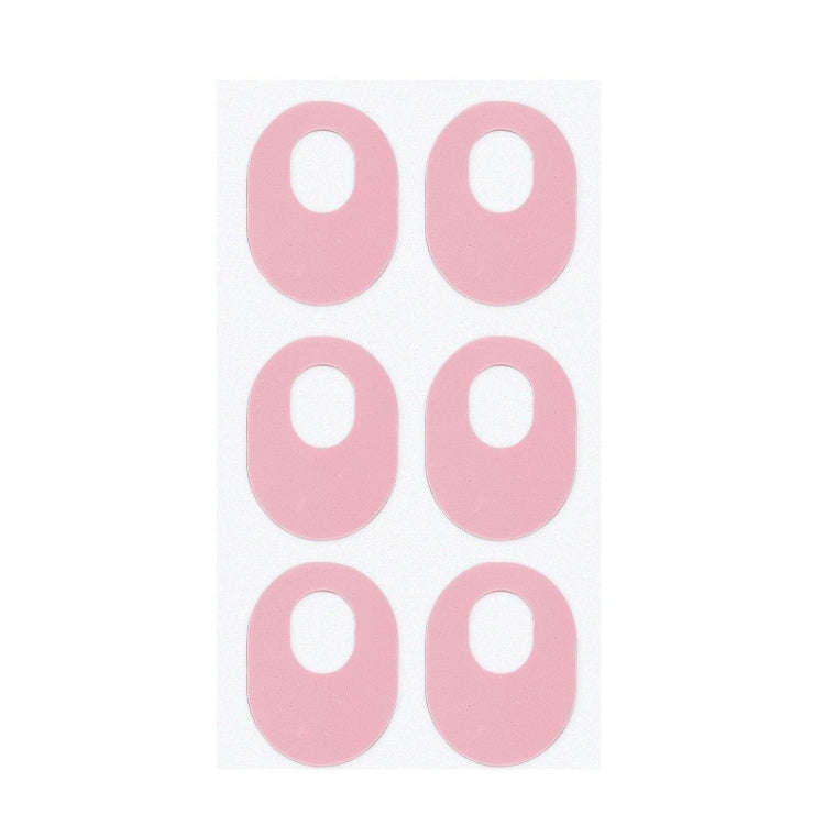 Latex Anti-Wear Callus Protection Sticker(Pink Elliptical)