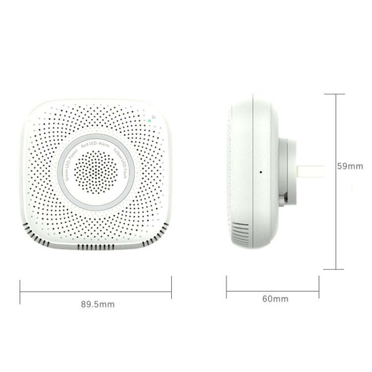 TY-GSA-87 Smart Home WIFI Gas Detector, Specification: EU Plug