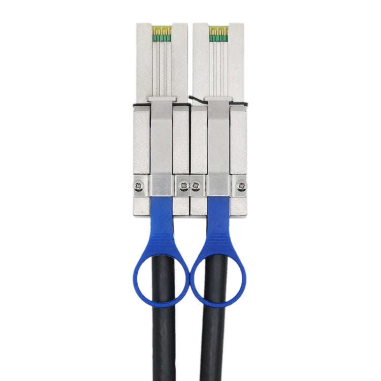 MINISAS26P SFF-8088 TO SFF8088 Hard Disk Server Data Transmission Cable(Black)
