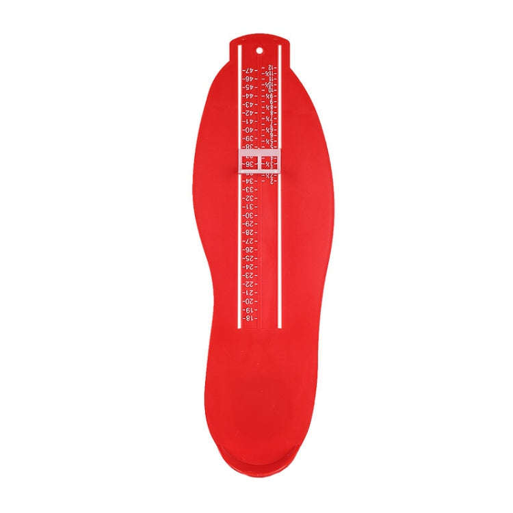 Adult Foot Gauge Universal Measuring Instrument(Red)