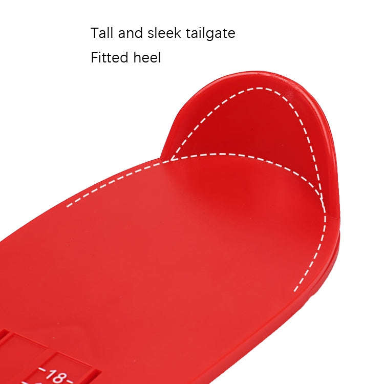 Adult Foot Gauge Universal Measuring Instrument(Red)