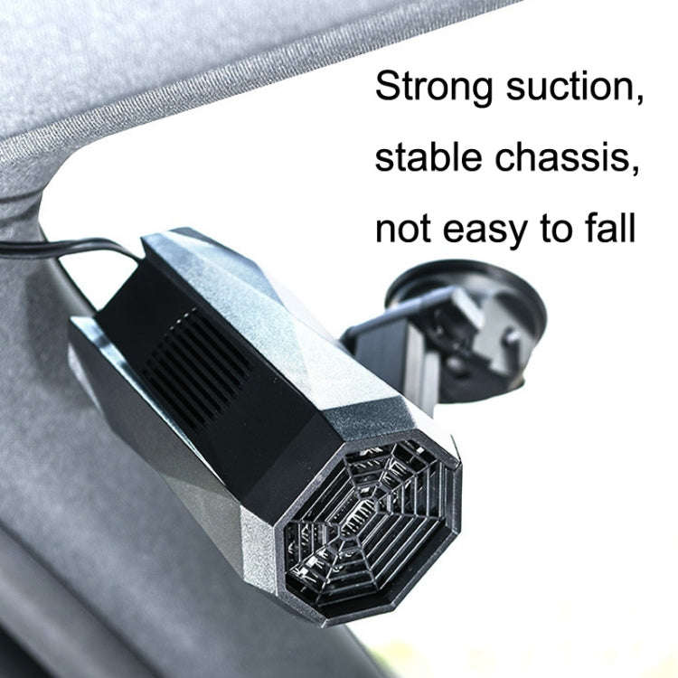 12V Convenient Car Heater Defrosting Snow Defogger(Black)