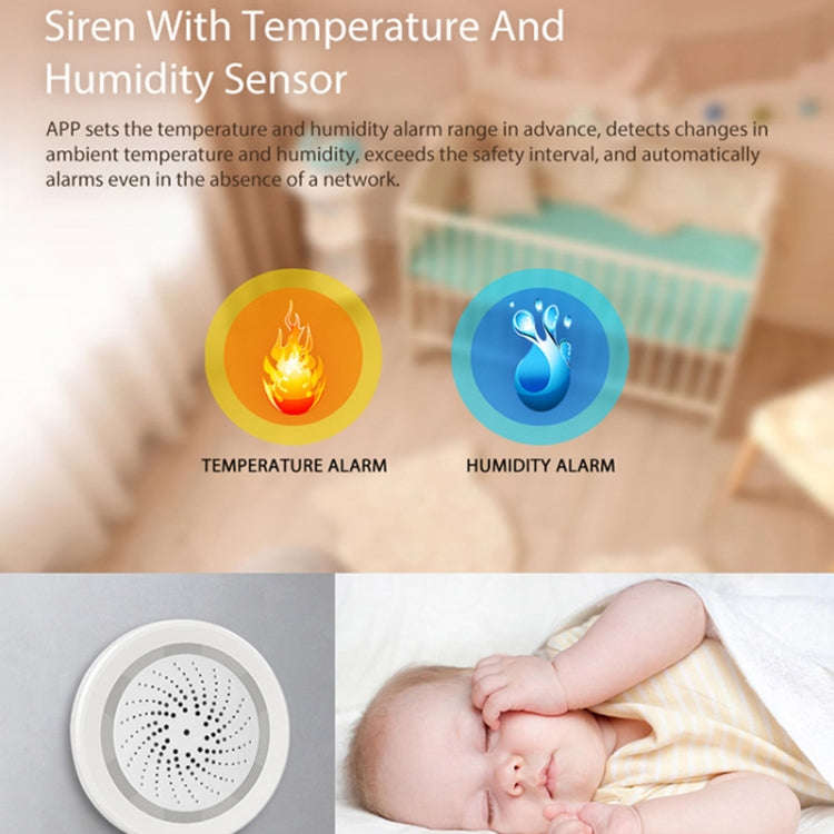 TY-192 Tuya Smart Home WiFi Temperature And Humidity Sensor