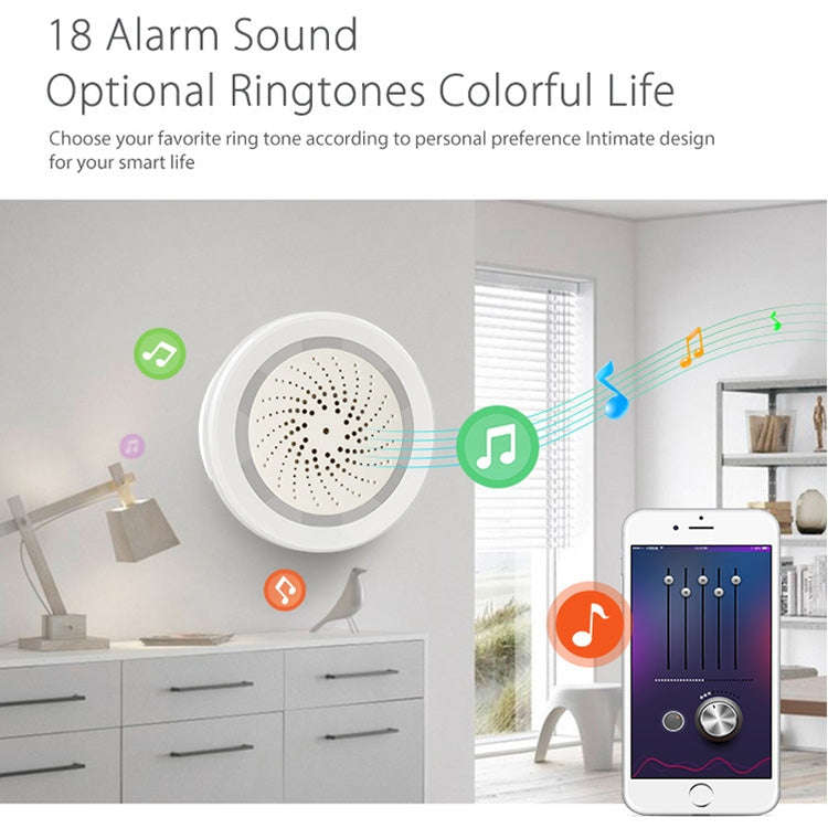 TY-192 Tuya Smart Home WiFi Temperature And Humidity Sensor
